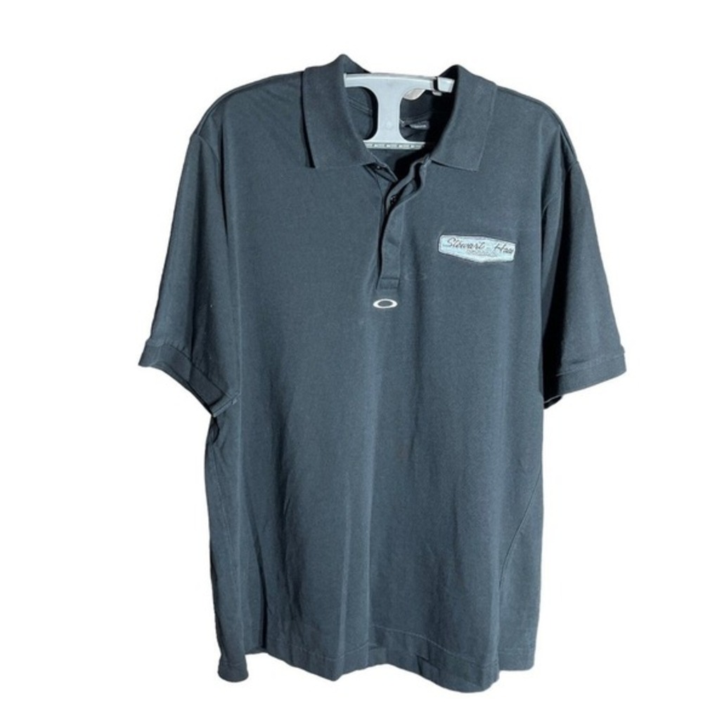 Stewart‎ Haas Racing Nascar Team Issued Oakley Polo Staff Shirt Size L Chevrolet
